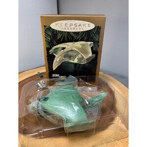 Hallmark Keepsake Ornament Star Trek Romulan Warbird 1995 Magic Light